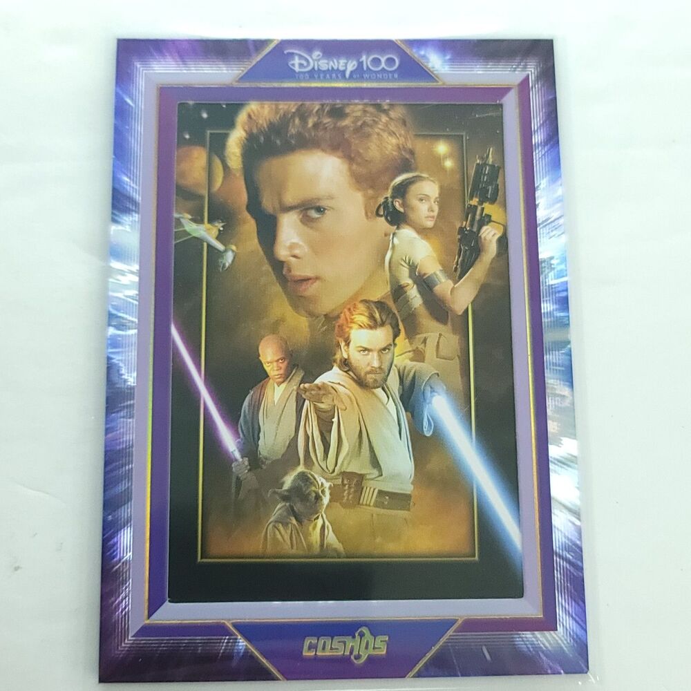 Star Wars Attack Clones Kakawow Cosmos Disney  100 All Star Movie Poster 262/288